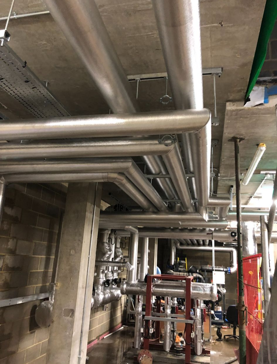 Acoustic lagging specialist project